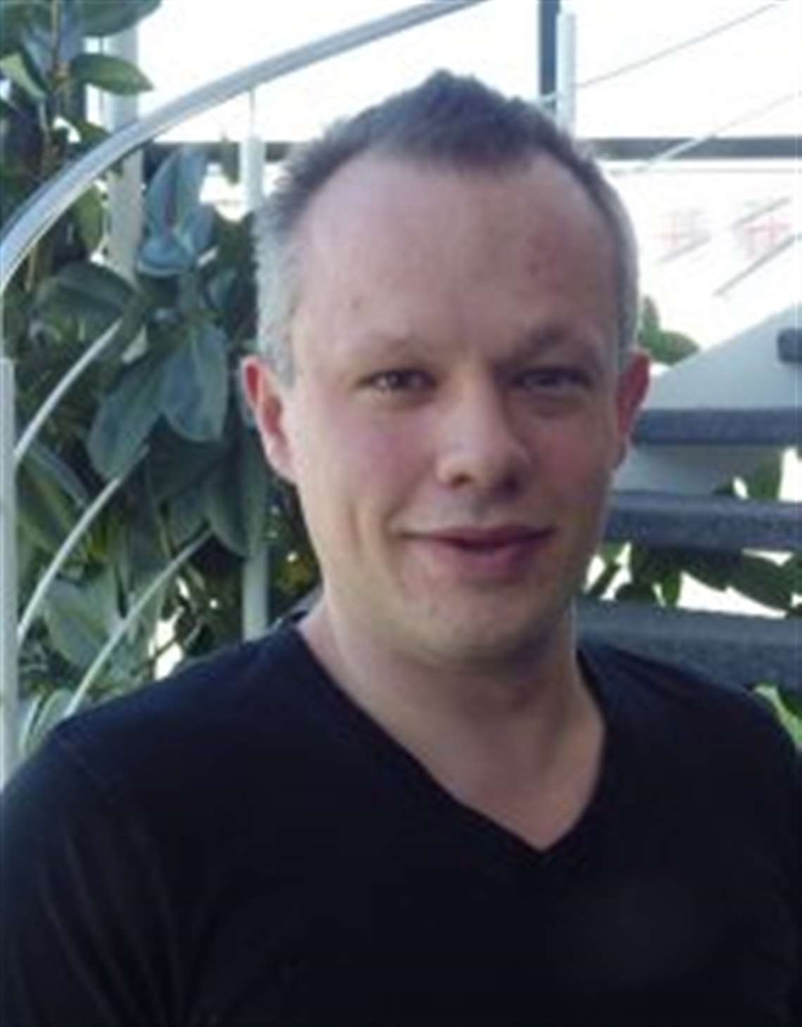 Moritz Dickmann, Nöpel Group managing director, in black shirt