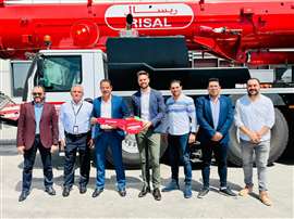 Saudi-Arabia based company Rawabi Specialized Contracting (RISAL) has taken delivery of a used Liebherr LTM 1120-4.1 all terrain mobile crane